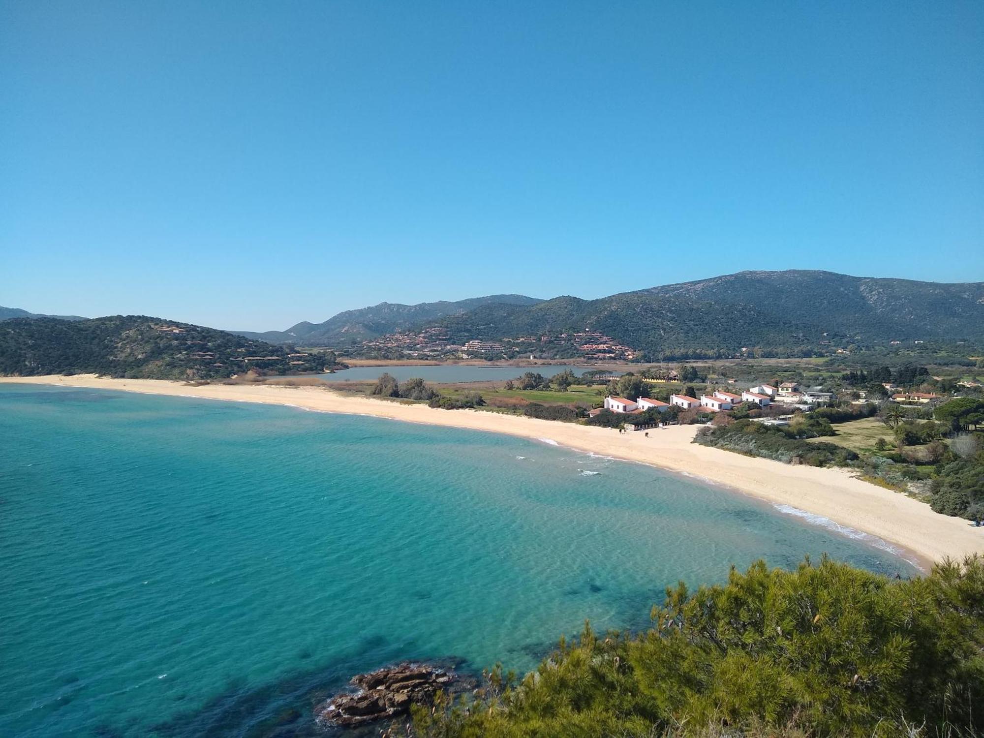Вілла Capo Blu - Santa Margherita Di Pula Екстер'єр фото